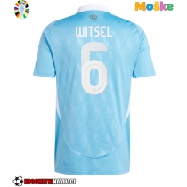 Moške Nogometnih dresov Belgija Axel Witsel #6 Gostujoči EP 2024 Kratki rokavi